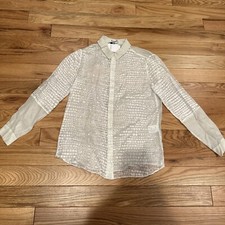 Claudie Pierlot Sheer White