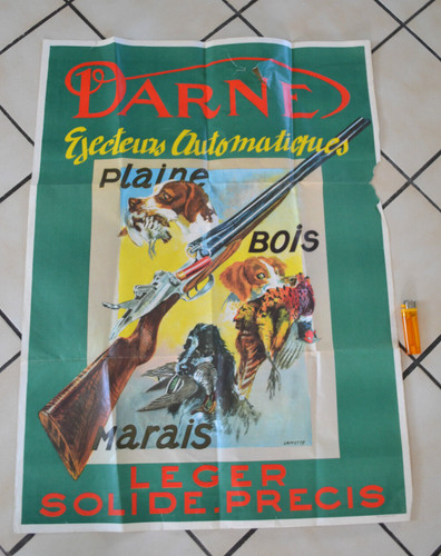 Grande affiche ancienne darne - affiche,