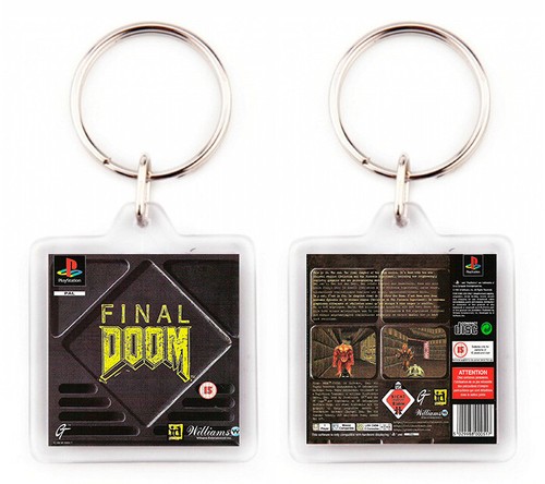 Final doom porte clés - final, porte-clés