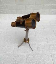 Jumelles anciennes en laiton