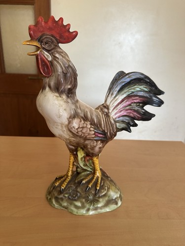 Grand coq vintage céramique - grand,