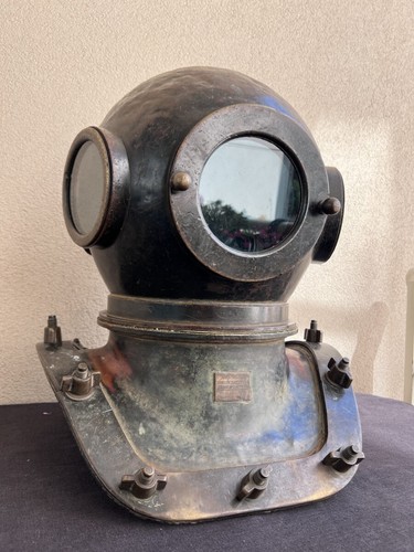 Casque scaphandre 12 boulons - -,