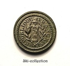 Bouton Militaire- RÉPUBLIQUE FRANÇAISE. Troupes (1792-1803) Révolution. 16 mm