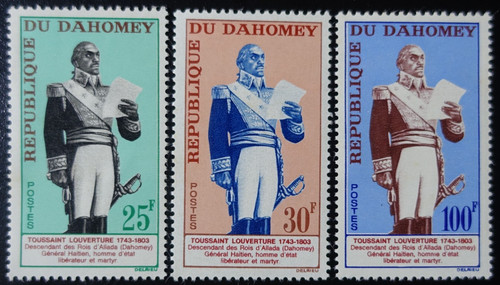 Timbres dahomey toussaint - dahomey,