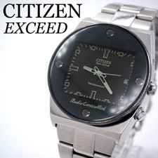 Montre Homme CITIZEN Radio Solaire Design Rétro Rare Montre de Collection