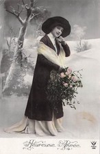 CP HEUREUSE ANNEE FEMME