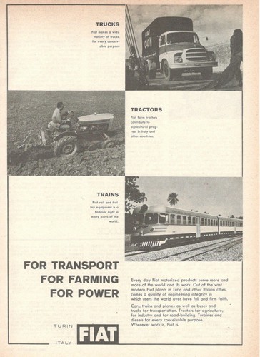Tracteur fiat turin italie - fiat,
