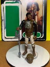Figurine Star Wars Vintage 1982 Lando Skiff Guard - Kenner - Cardback Tri-Logo