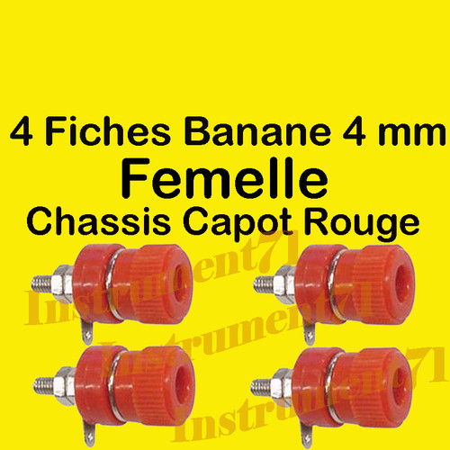 Fiches chassis couleur rouge - chassis,