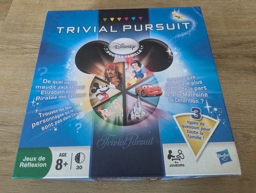 Trivial pursuit disney famille - trivial,