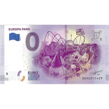 Billet Euro souvenir Europa