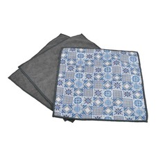 Lot de 3 Chiffons "Carreaux de