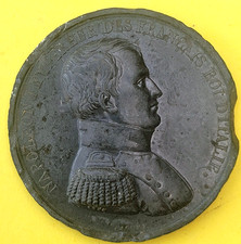 RARE Médaille de table En