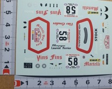 DECALS 1/43 ALPINE RENAULT A110 - #58 - ALERINI - TOUR DE CORSE 1976 - DCC14369