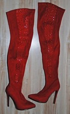 Cuissardes rouge Taille 37