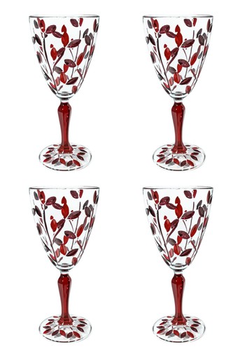 Ensemble quatre verres à - de,