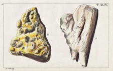 Soufre Roche Volcanique Lave