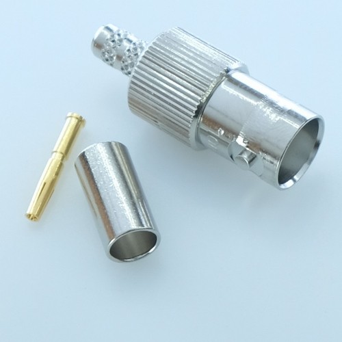 Connecteur bnc femelle - femelle, 50ohm