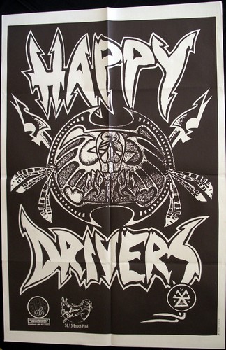 Happy drivers affiche promo - affiche,