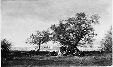 Au BORD du BOSPHORE (par ZIEM) - Gravure du 19eme Grand Format