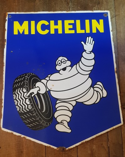 Plaque émaillée ancienne - émaillée,