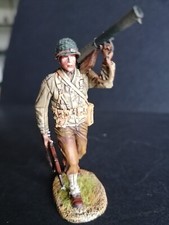 FIRST LEGION - World War II - US 4th Infantry Division - Lot de 4 figurines