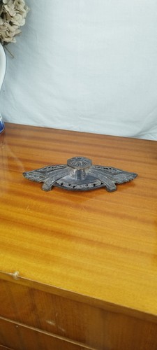 Ancien encrier porte plume - ancien, porte-plume
