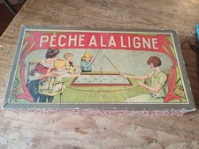 ANCIEN JEU DE PÊCHE À LA LIGNE NK ATLAS PARIS - 12 Poissons - Vers 1904-1930 - 