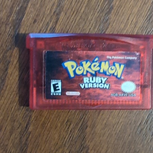 Nintendo pokemon ruby version - ruby,