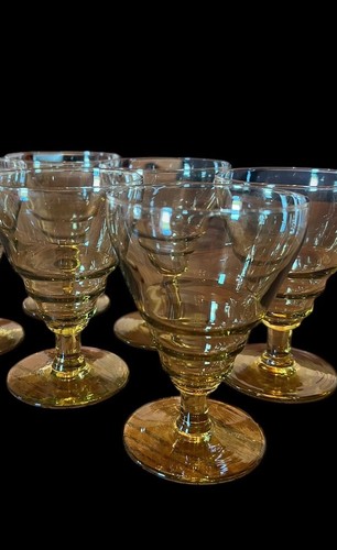 Lot verres art déco - lot,