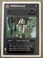 1995 Star Wars CCG Card Carte