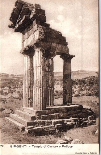 Italie girgenti carte - italie,