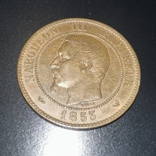 Médaille Napoléon III – Visite Impériale de Lille 1853 – Bronze 30 mm