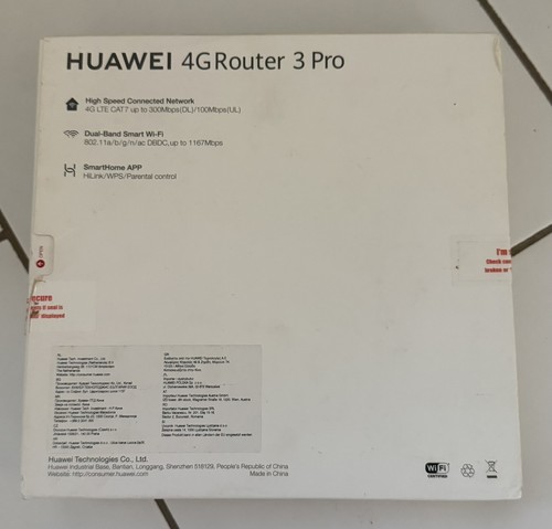 Routeur huawei router pro - 4g,