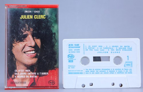 Julien clerc cassette audio - clerc,