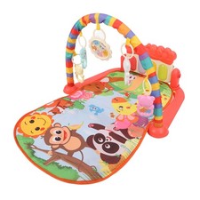 Tapis De Jeu Musical Et Lumineux Pour Bébé Avec Motif D'Animaux De La Forêt