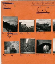 EZE - 10 Photos Le Village Lavage du Linge à la Fontaine Alpes-Maritimes- Pl 285