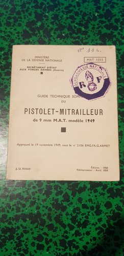 Ancien guide mat - pm, 49