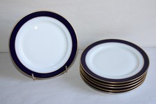 Assiettes lunch porcelaine - 6,