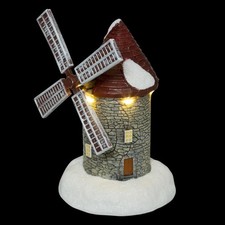 Village de Noël "Moulin à
