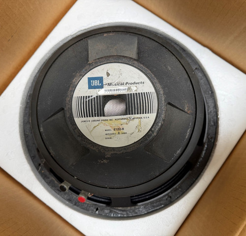 Jbl 120 speaker - 12", 8