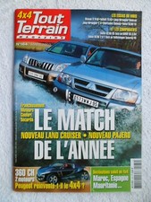 4X4 TOUT TERRAIN N°164 03/2003 LAND CRUISER PAJERO X-TRAIL INFINITI FX45 UNIMOG