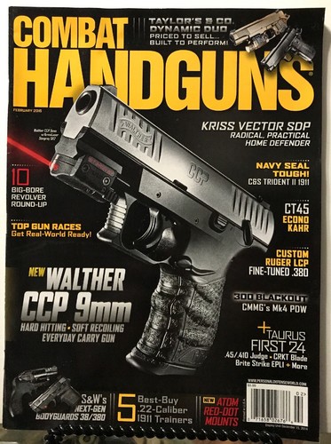 Combat handguns walther kriss - handguns,