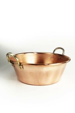 CopperGarden Bassine  à confiture 50 cm | Marmite en cuivre massif