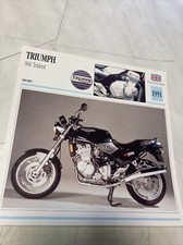 Triumph 900 trident 1991 carte