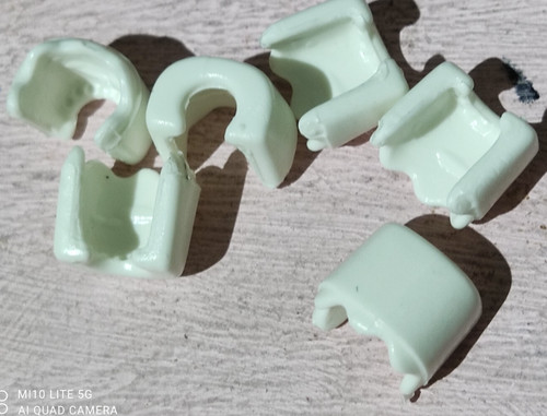 Playmobil poings blancs - x6,