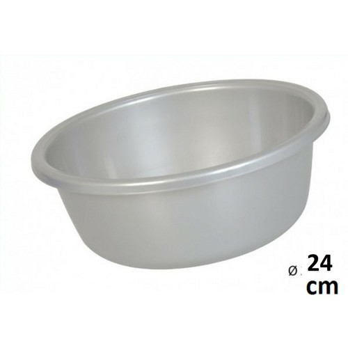 Bassine plastique gris - bassine,