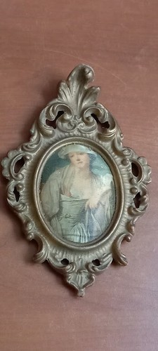Joli cadre vintage doré - , à