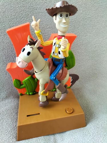 Tirelire animée woody - animée,