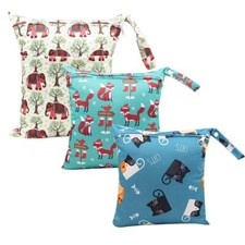 Sac Étanche Sac à Couches Lavables Etanche Réutilisable Organiseur des Couche...